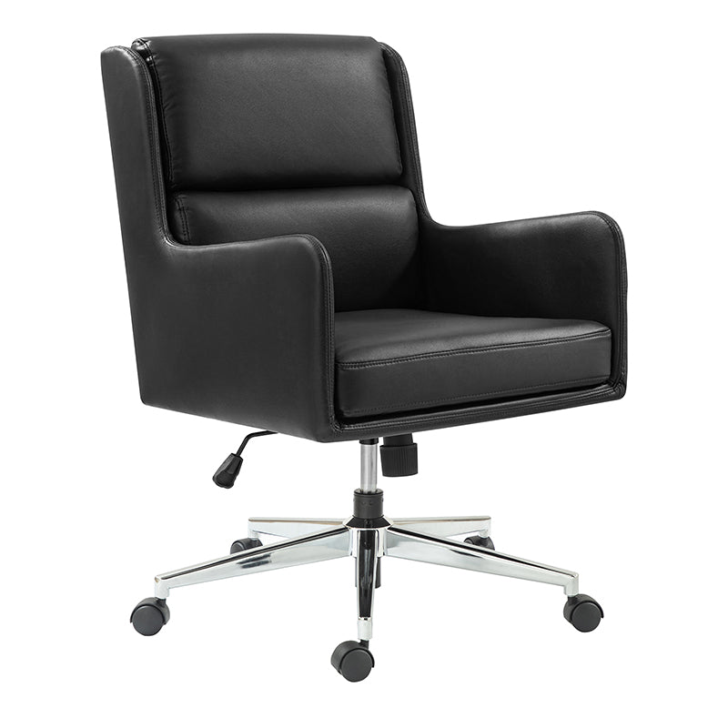 Eamonn Ergonomic Adjustable Swivel Office Chair with Metal Base - Perfect for Home Office, Gaming & Workspace Comfort