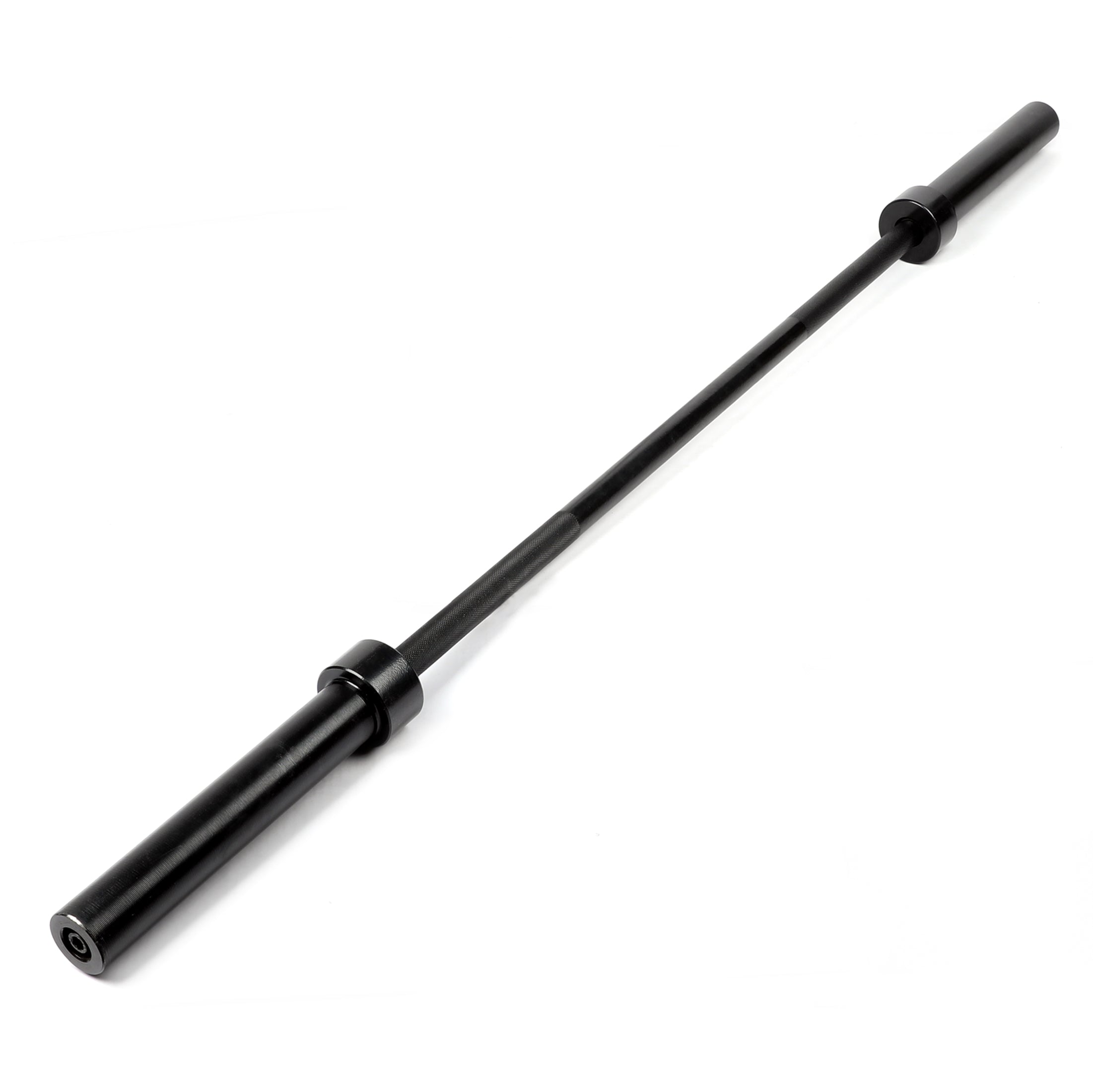 PRCTZ 5ft Olympic Barbell - 2 Inch Sleeve Diameter, 25 Pound Weighted Bar with 600 LB Capacity - Perfect for Home Gym, CrossFit & Strength Training