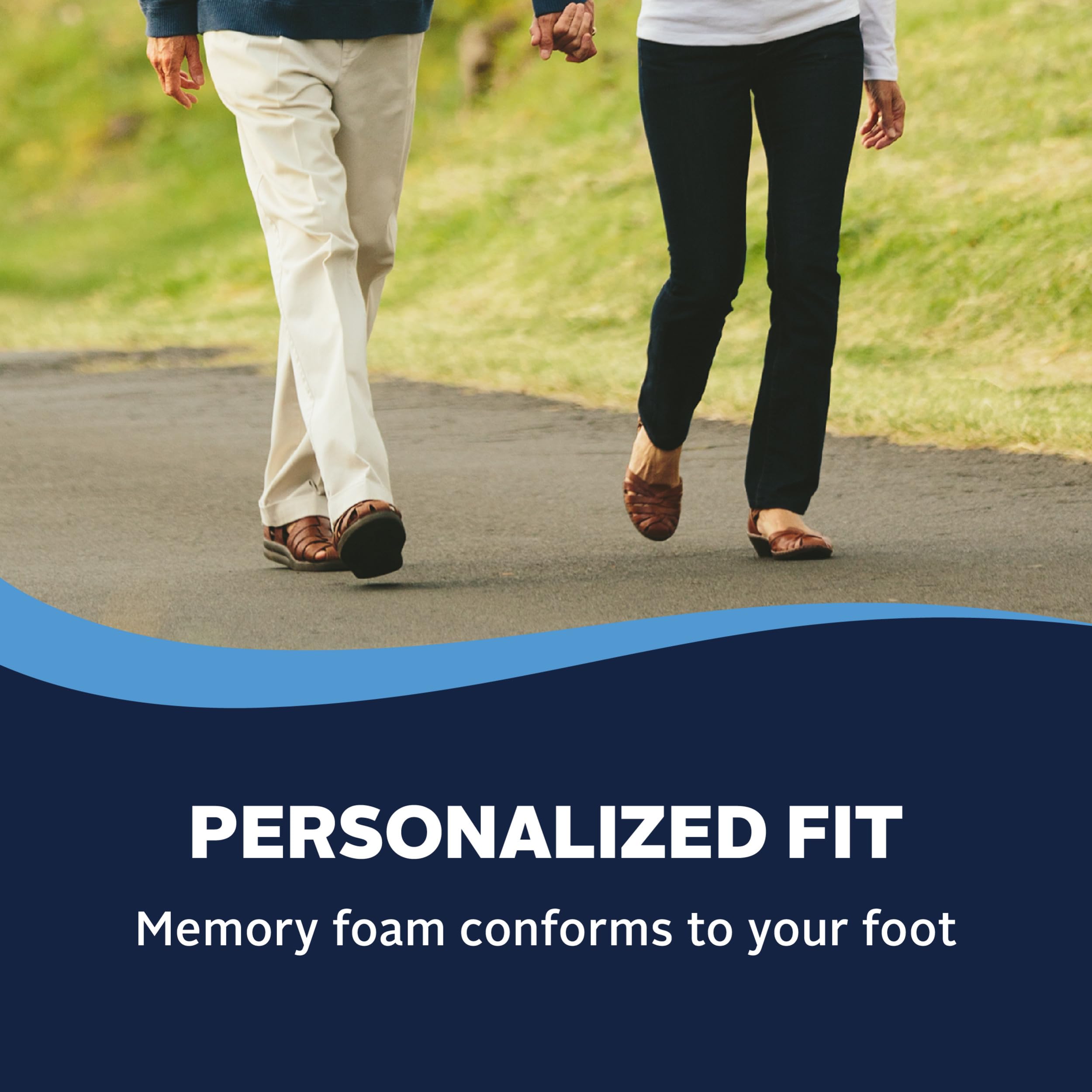 Airplus Memory Comfort Shoe Insoles with Memory Foam for Pressure Relief - Orthotic Arch Support for Men & Women - Perfect for Running, Walking & Work Shoes