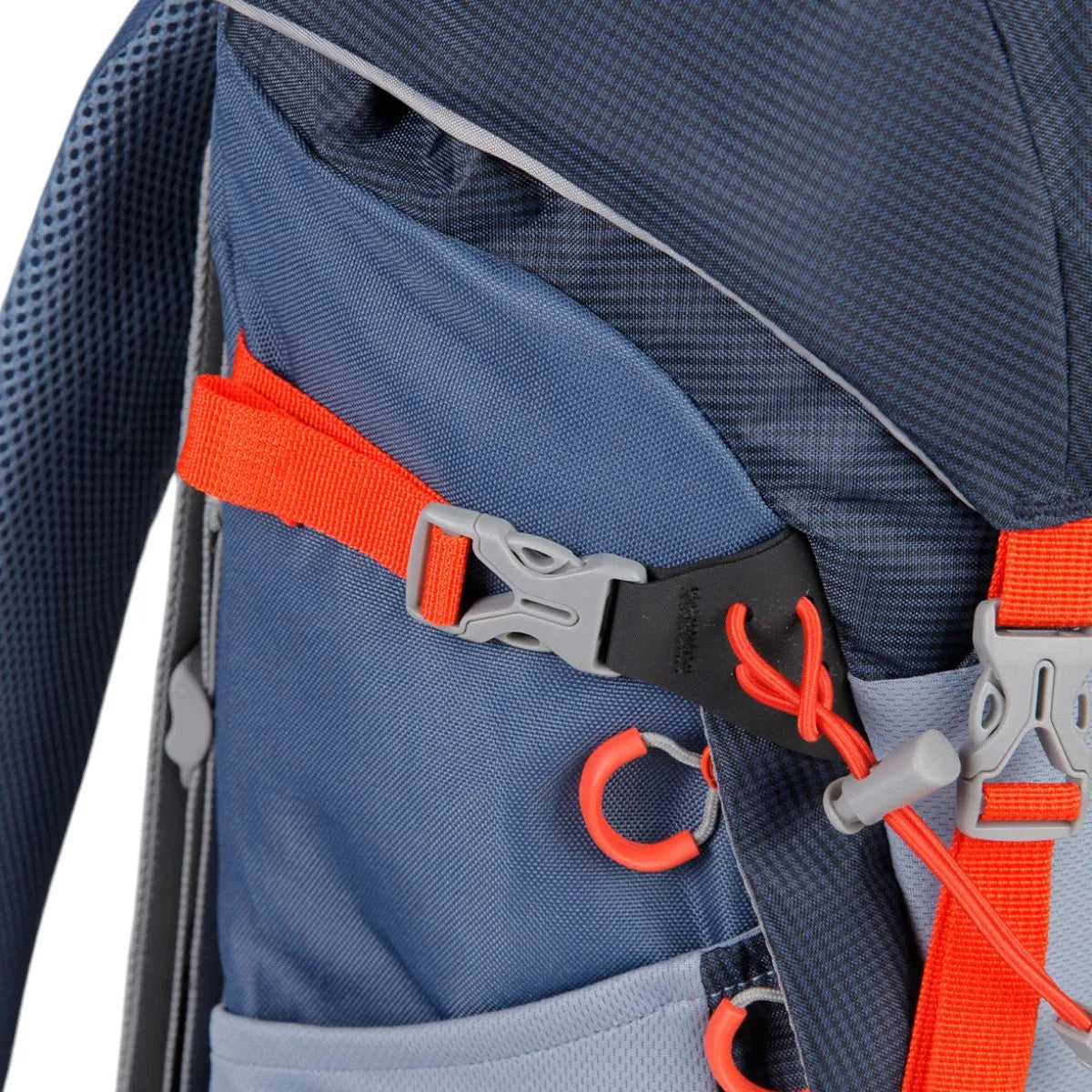 Cyclone Steel Blue Mountain Backpack - Durable Hiking & Travel Backpack for Outdoor Adventures, Camping, and Daily Commute