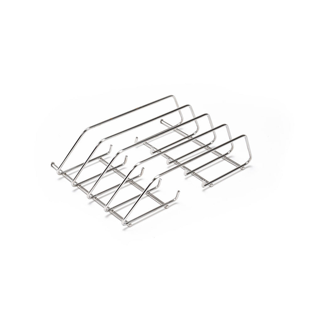 Green Mountain Grills Rackt Rib Rack - Compatible with Ledge & Peak Pellet Grills - Heavy Duty Stainless Steel BBQ Rib Holder for Perfect Grilling - Ideal for Backyard BBQs, Tailgating & Outdoor Cooking