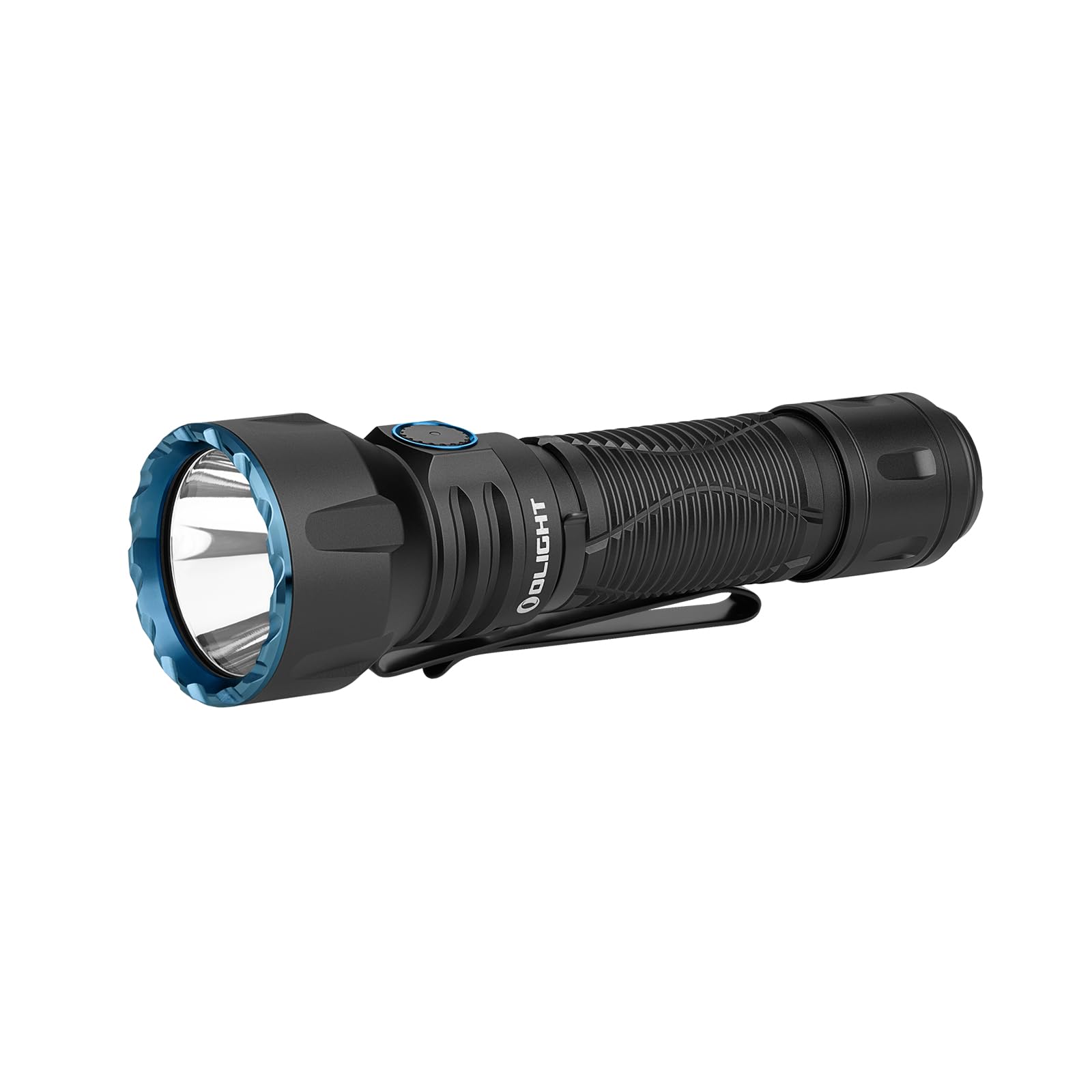 Olight Javelot Tactical Flashlight 1350 Lumens - Rechargeable EDC Flashlight with Dual Switches | 2395ft Long Beam for Hunting, Camping & Outdoor Adventures | Rail-Mounted Light for Search & Rescue (Matte Black)
