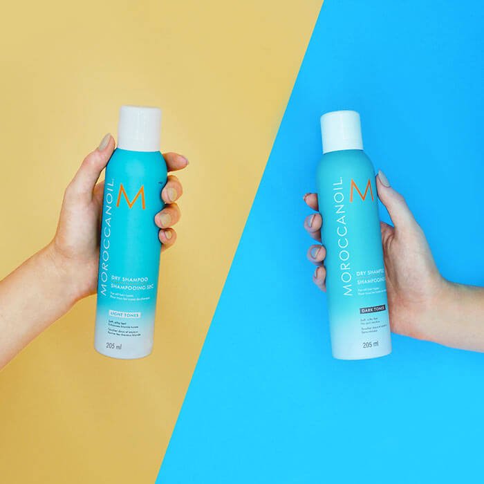 Moroccanoil Dark Tones Dry Shampoo for Brunettes - Refreshing Hair Care Solution for Oily Scalp & Volume Boost - Perfect for Travel, Gym & Busy Mornings