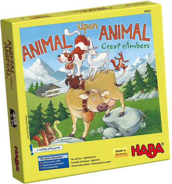 Animal Upon Animal Crest Climbers - Fun Stacking Game for Kids & Families | Perfect for Indoor Play, Party Games & Educational Toys