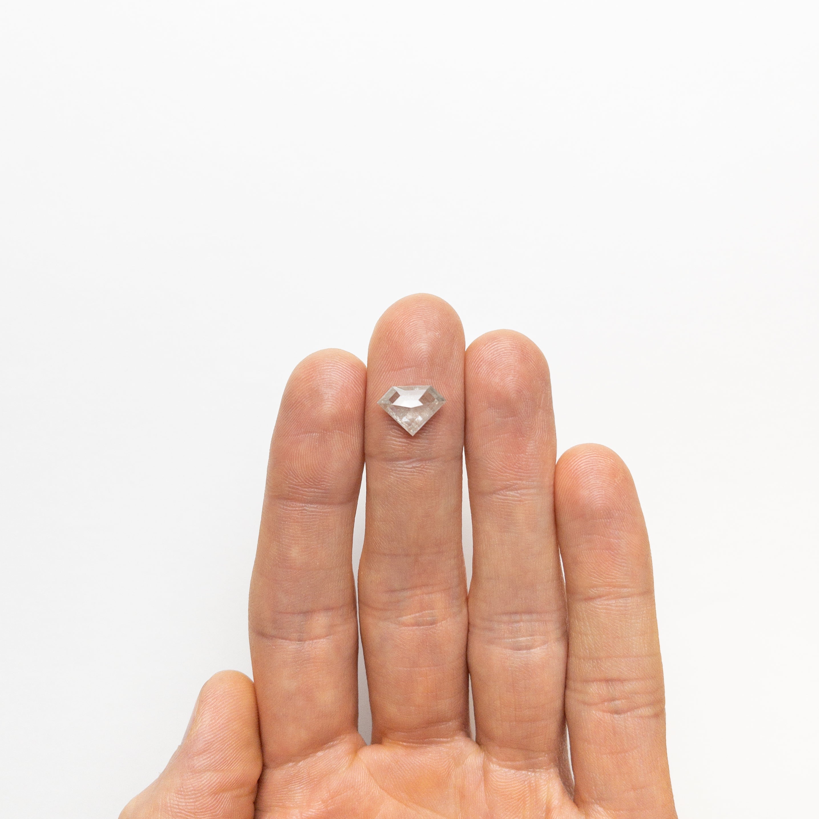 2.59ct Shield Double Cut Lab-Grown Diamond - 8.55x11.87x4.36mm for Engagement Rings & Fine Jewelry Making