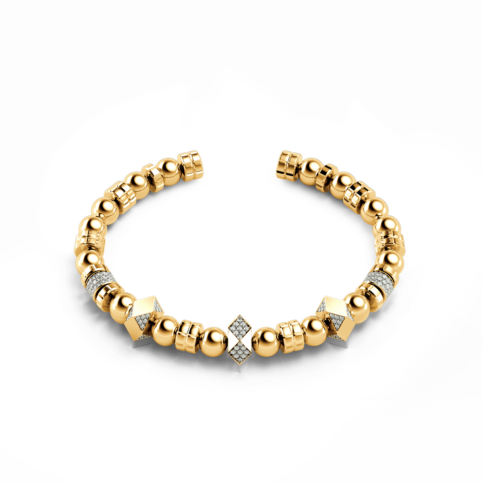 Elegant Gold Bangle Bracelet for Women - 18K Gold Plated Fashion Jewelry - Perfect for Parties, Weddings & Everyday Wear