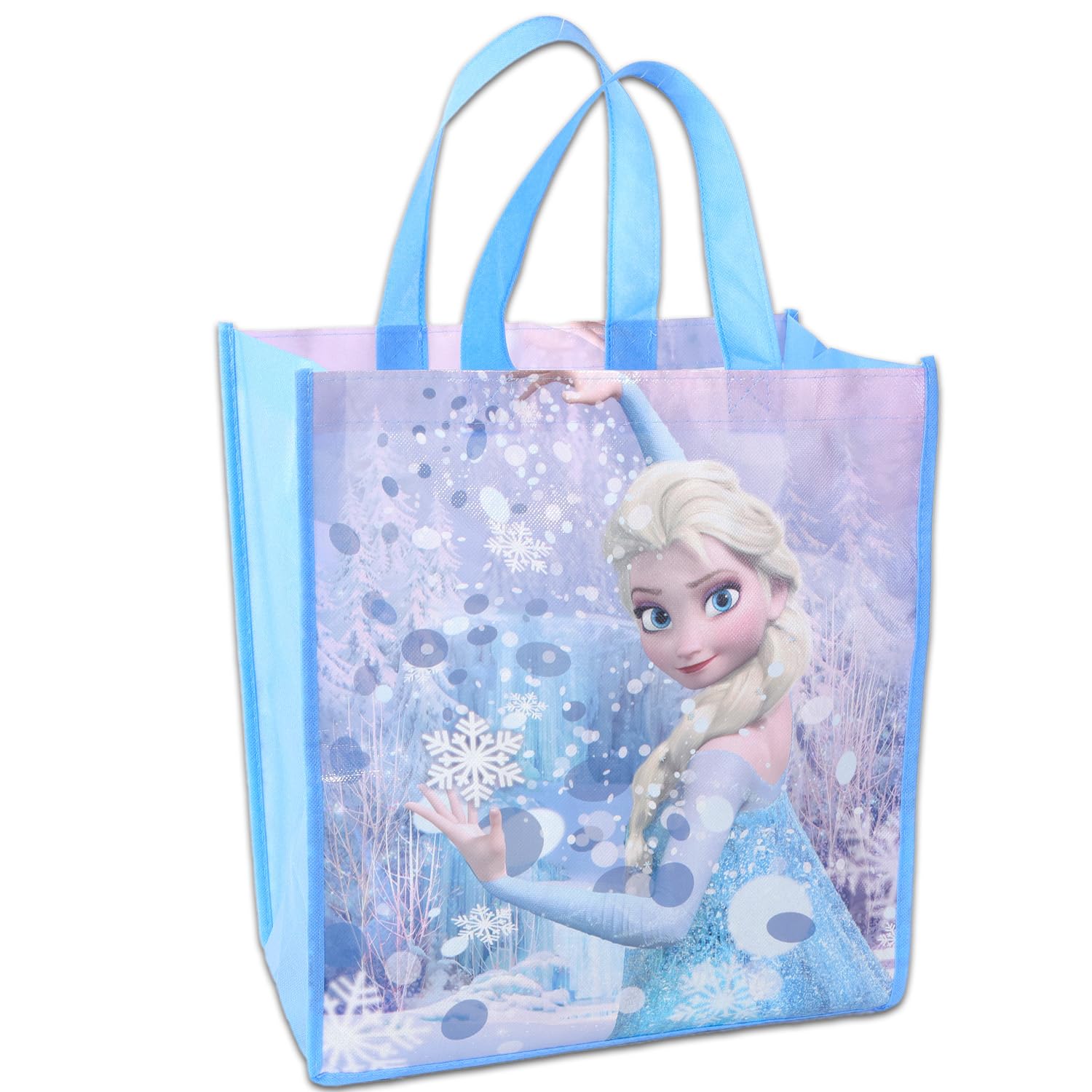 Frozen 2 Tote Bags 3-Pack - Reusable Grocery & Gift Bags for Shopping & Travel