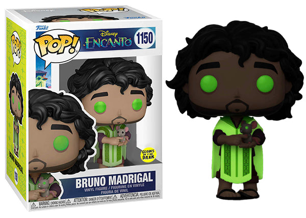 Bruno Madrigal Glow in the Dark Encanto 1150 Collectible Figure - Perfect for Disney Fans, Movie Night Decor & Gift Giving