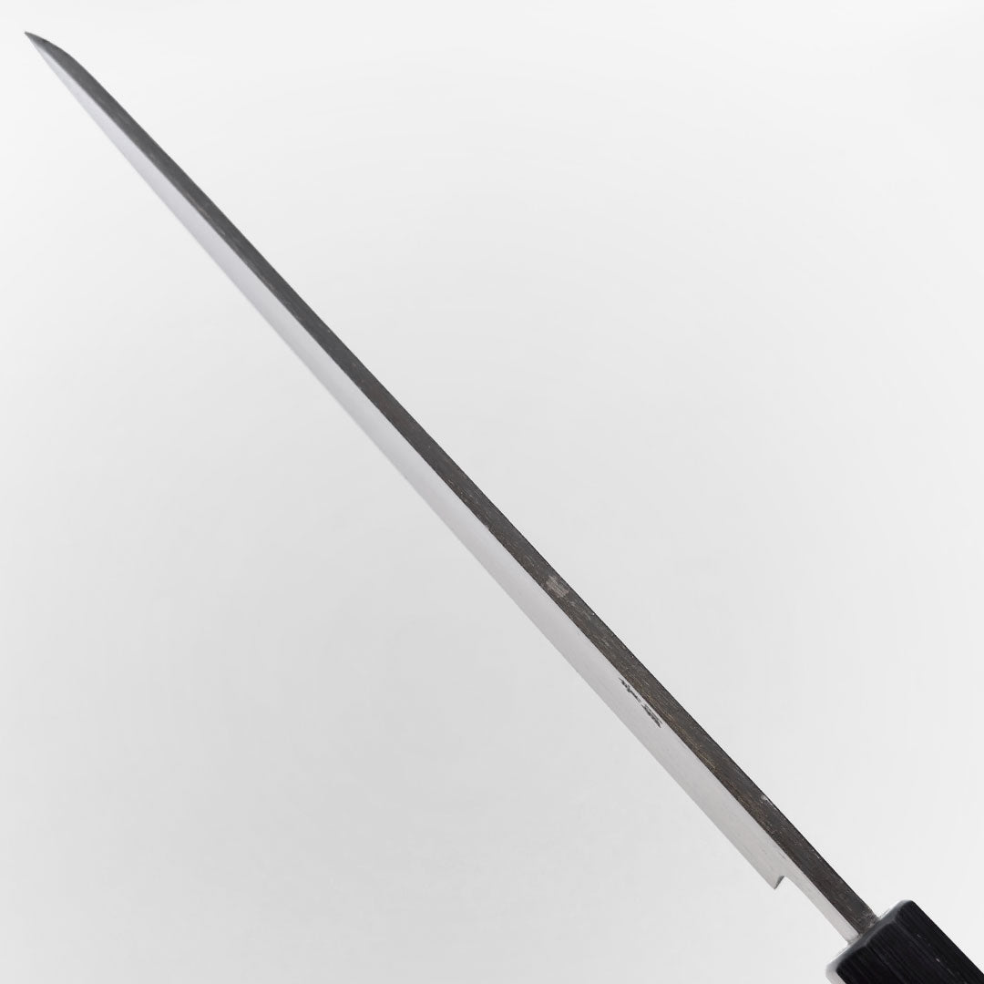 Premium Ishizuchi Blue #2 Kurouchi Yanagi 240mm Japanese Chef Knife - High Carbon Steel Sushi & Sashimi Knife for Professional Chefs & Home Cooking