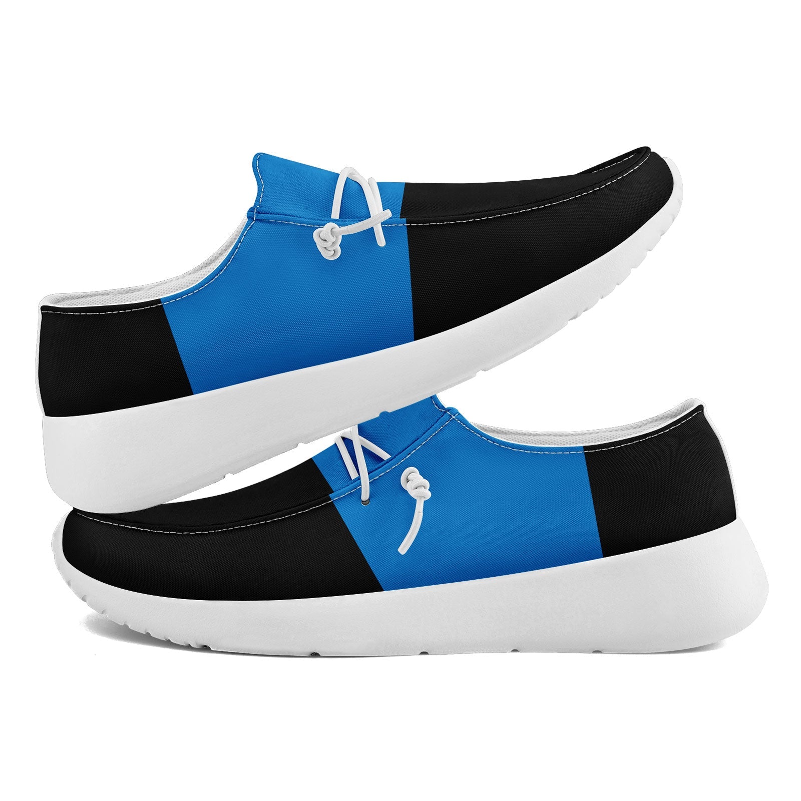Custom Carolina Black & Blue Personalized Sneakers - FN018 D020278 - Handmade Online - Perfect for Casual Wear, Sports & Fashion Outfits