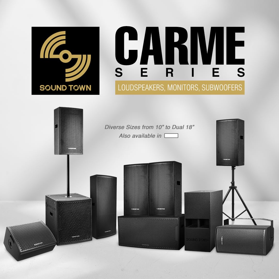 Sound Town CARME Series Dual 15