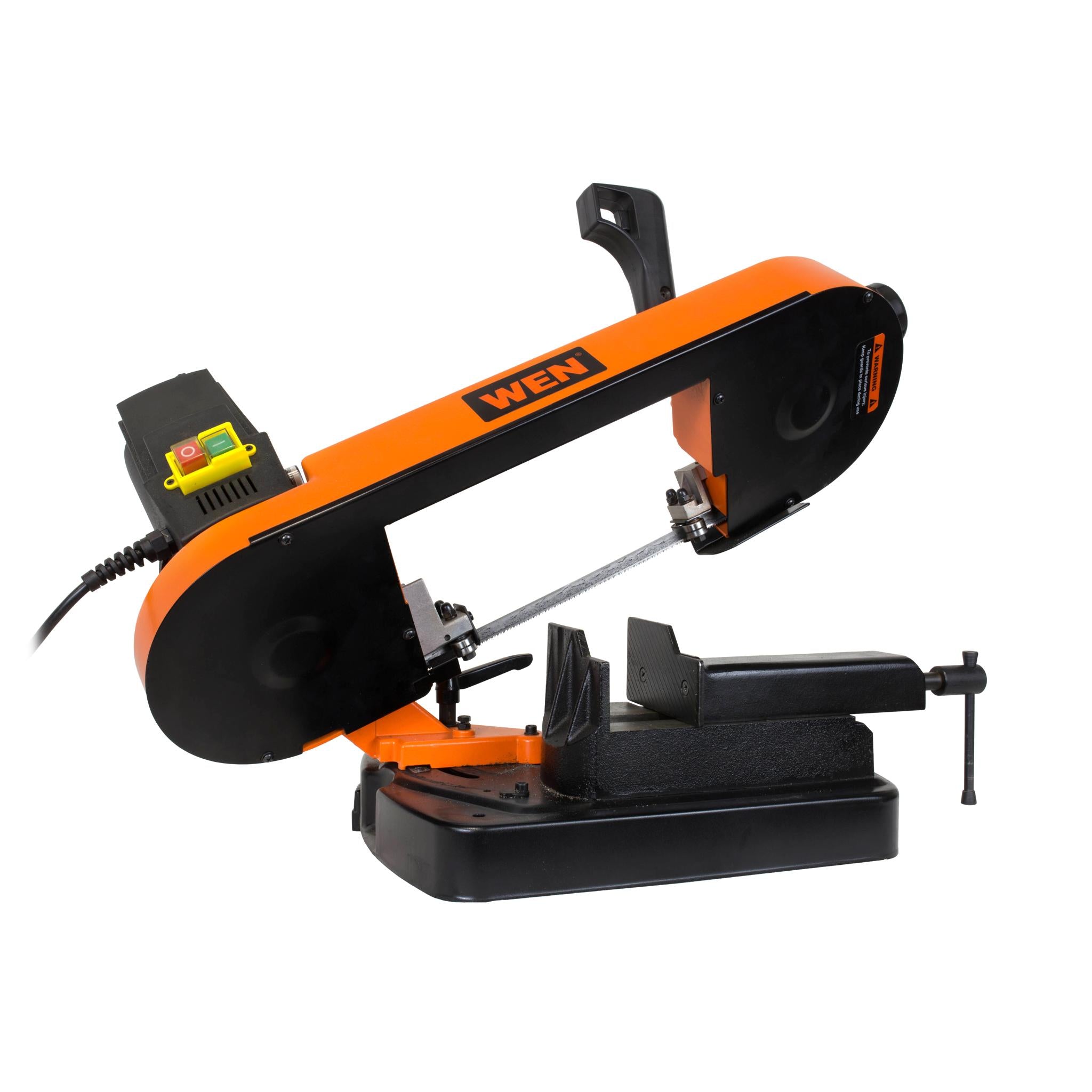 WEN BA4555 5-Inch Metal Cutting Benchtop Bandsaw - Compact & Powerful for DIY Projects, Metalworking, and Home Workshop Use