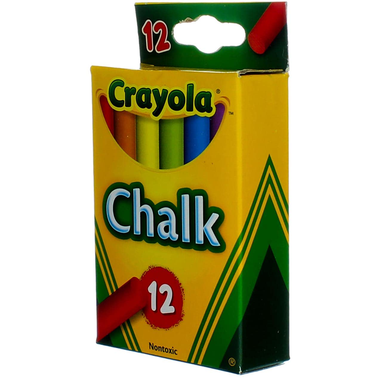 Crayola Low Dust Colored Chalk Set of 7 - Non-Toxic, Vibrant Colors for Kids Classroom, Sidewalk Drawing & Outdoor Play