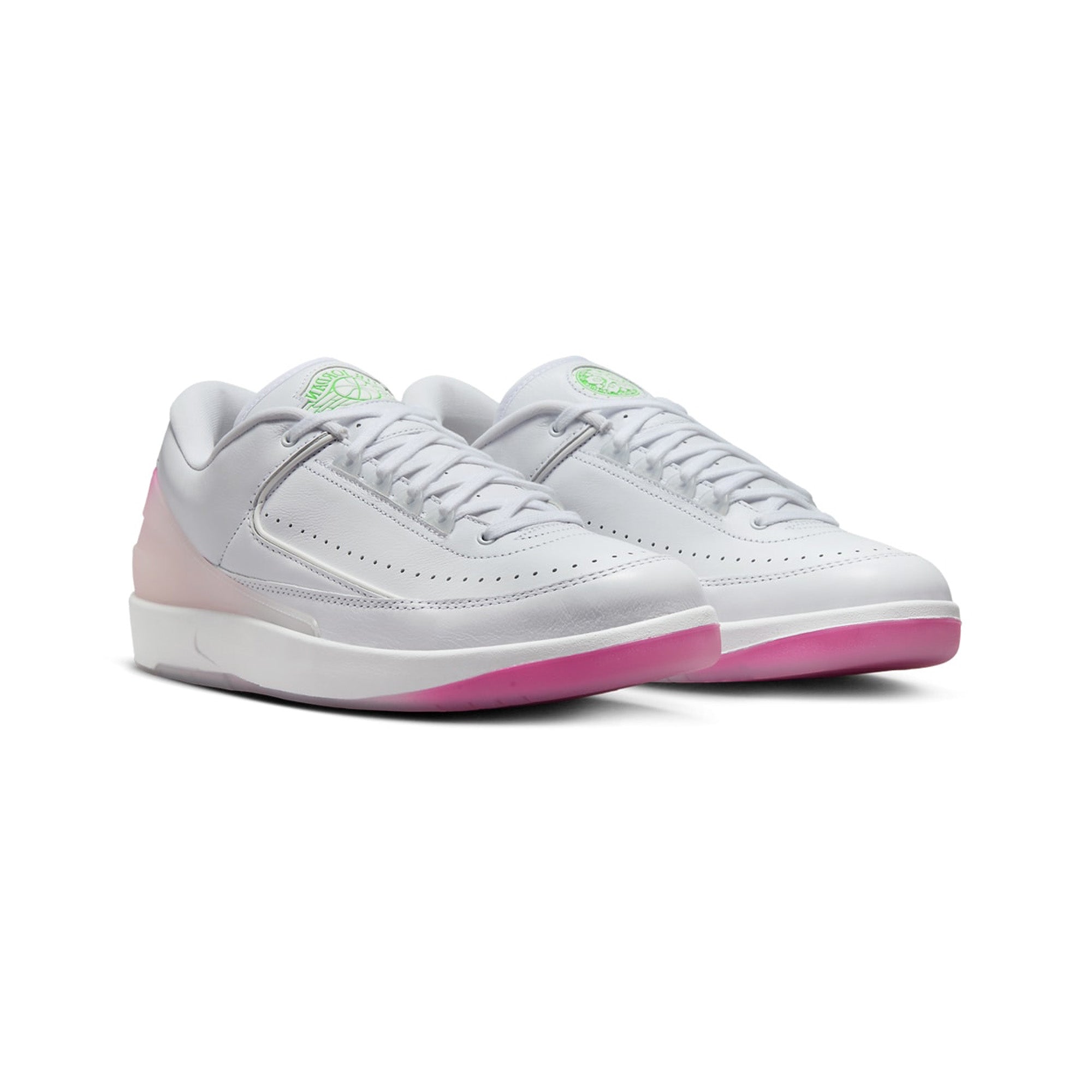 Air Jordan 2 Retro Low 'Cherry Blossom' Sneakers (2024) - Men's Basketball Shoes for Casual Wear & Street Style Fashion