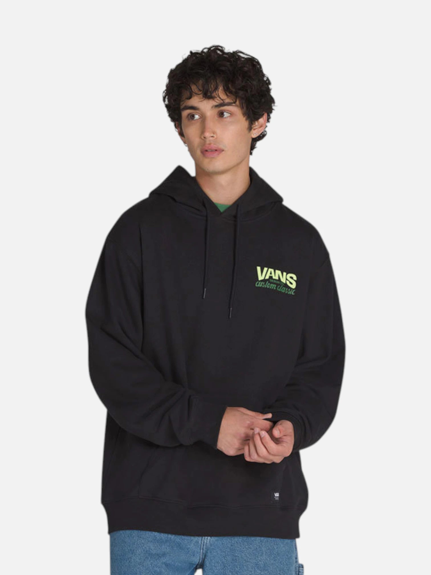 Vans Black Hoodie for Men & Women - Stylish Unisex Pullover for Casual Wear, Street Fashion & Everyday Comfort