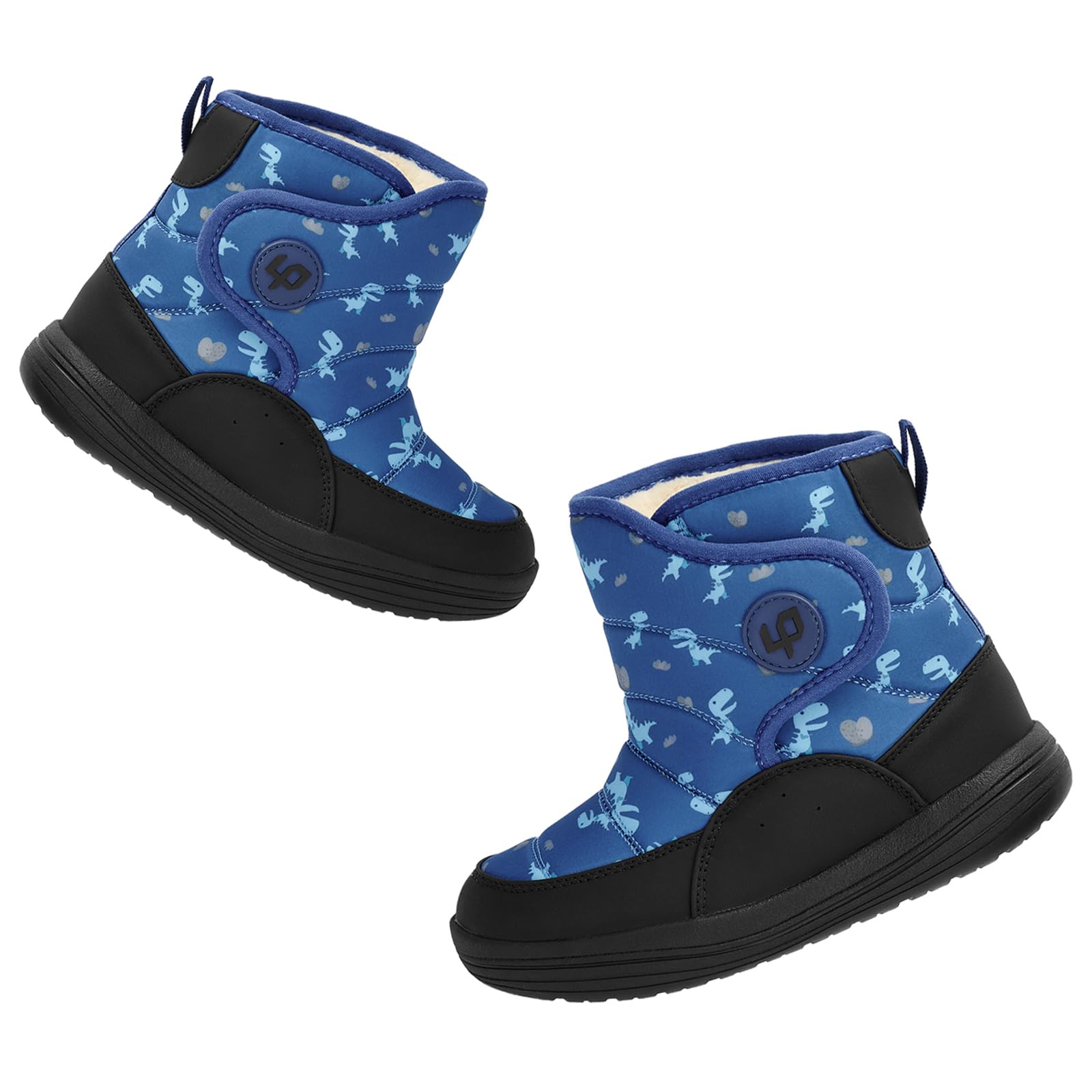 Waterproof Slip-Resistant Winter Snow Boots for Toddler Boys & Girls - Warm & Cozy for Little Kids & Big Kids - Perfect for Snow Play, Outdoor Adventures & Cold Weather