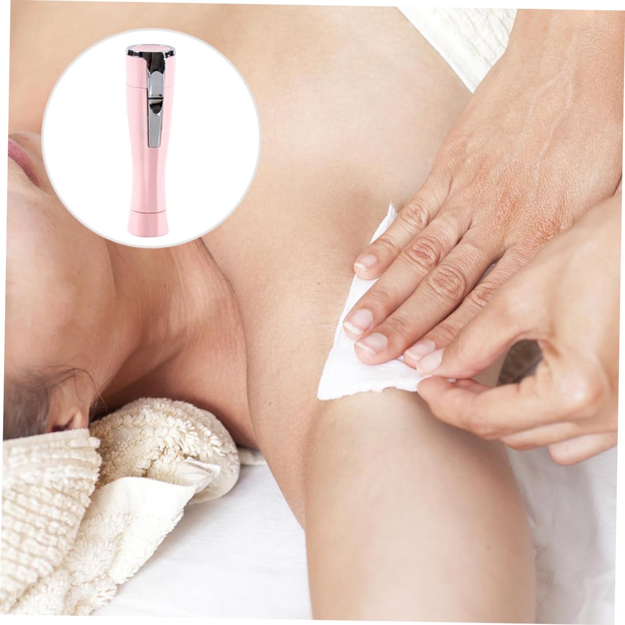 Women's Electric Leg Hair Epilator - Painless Hair Remover & Body Trimmer for Smooth Skin | Safe Depilation for Bikini, Underarms & Full Body | Perfect for Travel, Gym & Home Use