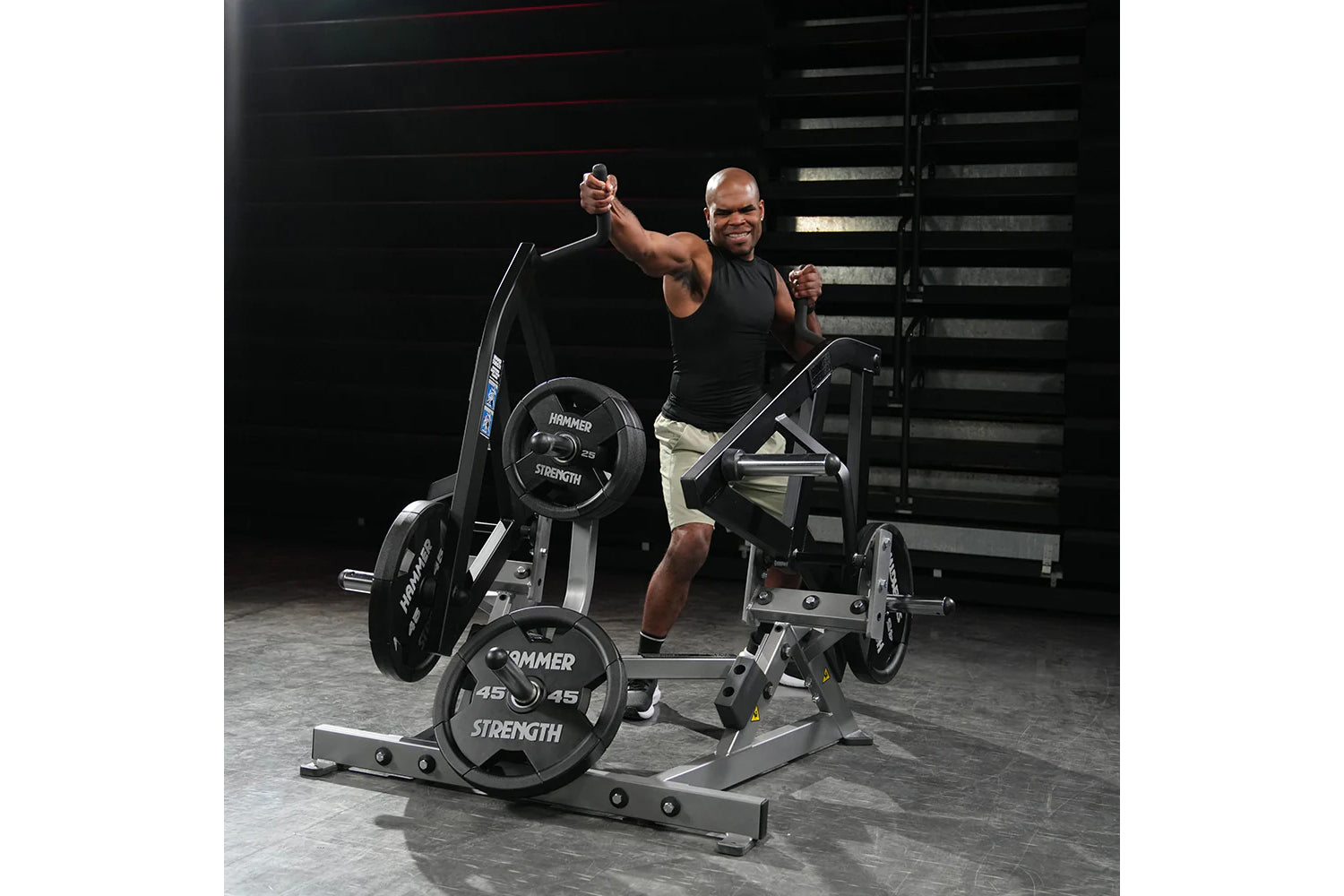 Hammer Strength Plate Loaded Combo Twist - Premium Gym Equipment for Home & Commercial Use - Perfect for Strength Training, CrossFit & Functional Fitness Workouts
