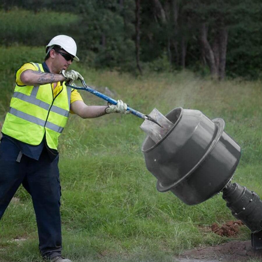 Professional Cement Mixer with Sturdy Cradle & Durable Mixing Bowl - Perfect for DIY Home Projects and Construction Work