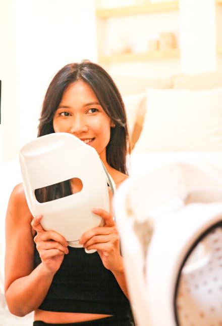 Red Light Therapy Mask for Face - LED Photon Facial Skin Care Device, Anti-Acne & Wrinkle Reduction Treatment with Blue Light Therapy | At-Home Spa & Skin Rejuvenation for Glowing Complexion