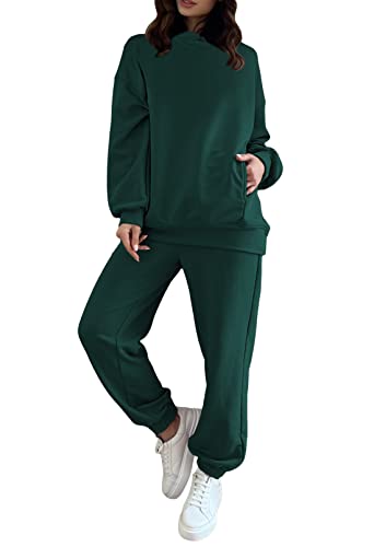Hoodie-dark Green