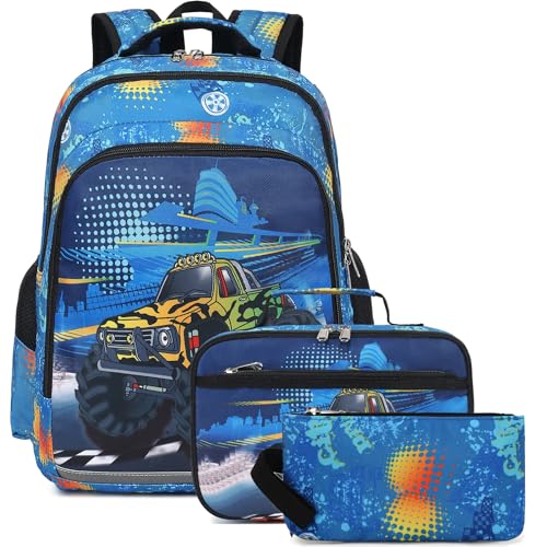 Yellow Suv Blue Ship