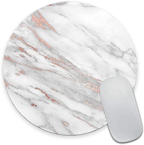 04 White Rose Gold Marble