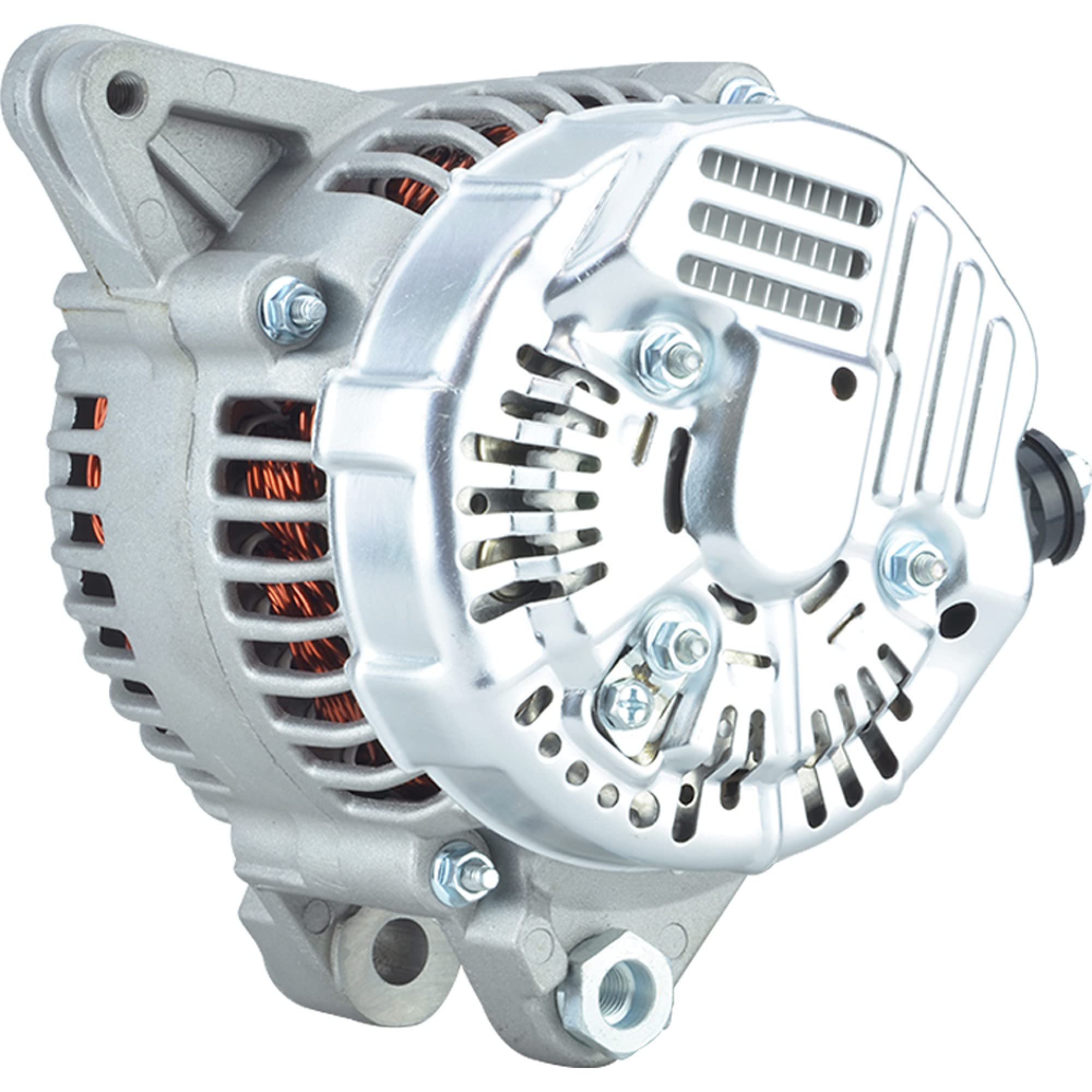 Total Power Parts New 400-52554 100Amp Alternator - Compatible with 2000-2004 Toyota Avalon 3.0L V6 | Replacement for 102211-0650 | 12V Internal Fan, Solid Pulley, CW Rotation | Perfect for Engine Performance & Electrical System Upgrades