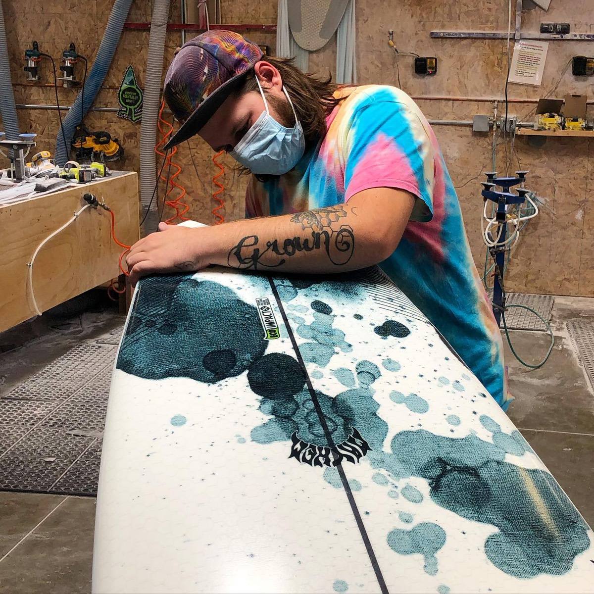 Libtech Lost Hydra 5'11 Surfboard - FCSII Compatible - High Performance Shortboard for All Wave Conditions - Perfect for Beach, Reef, and Point Breaks