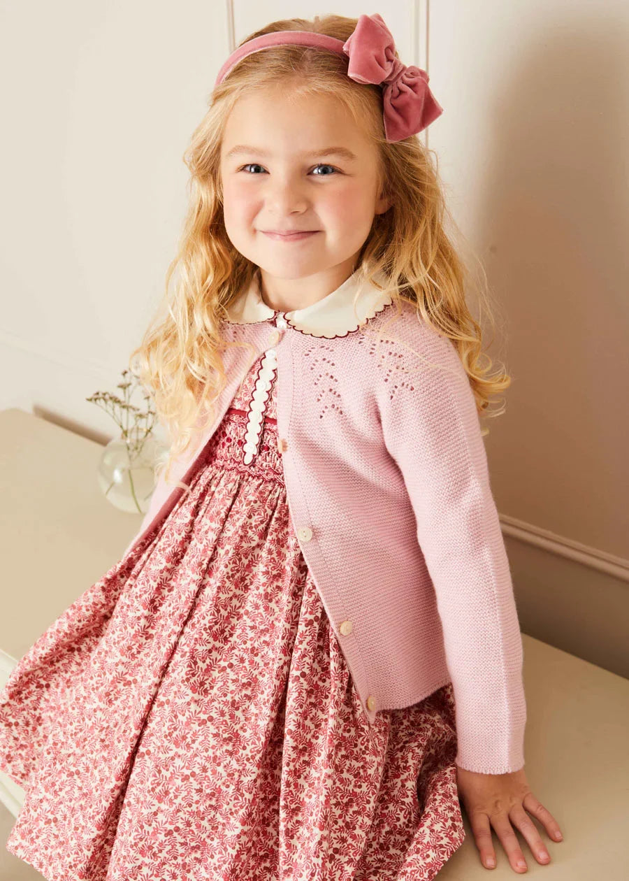 Pink Evelyn Dress for Baby Girls - Cute & Stylish Outfit for Parties, Photos & Special Occasions