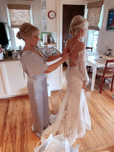 Watters Ula Gown - Elegant Formal Wedding Dress for Brides | Perfect for Evening Galas, Prom & Special Occasions