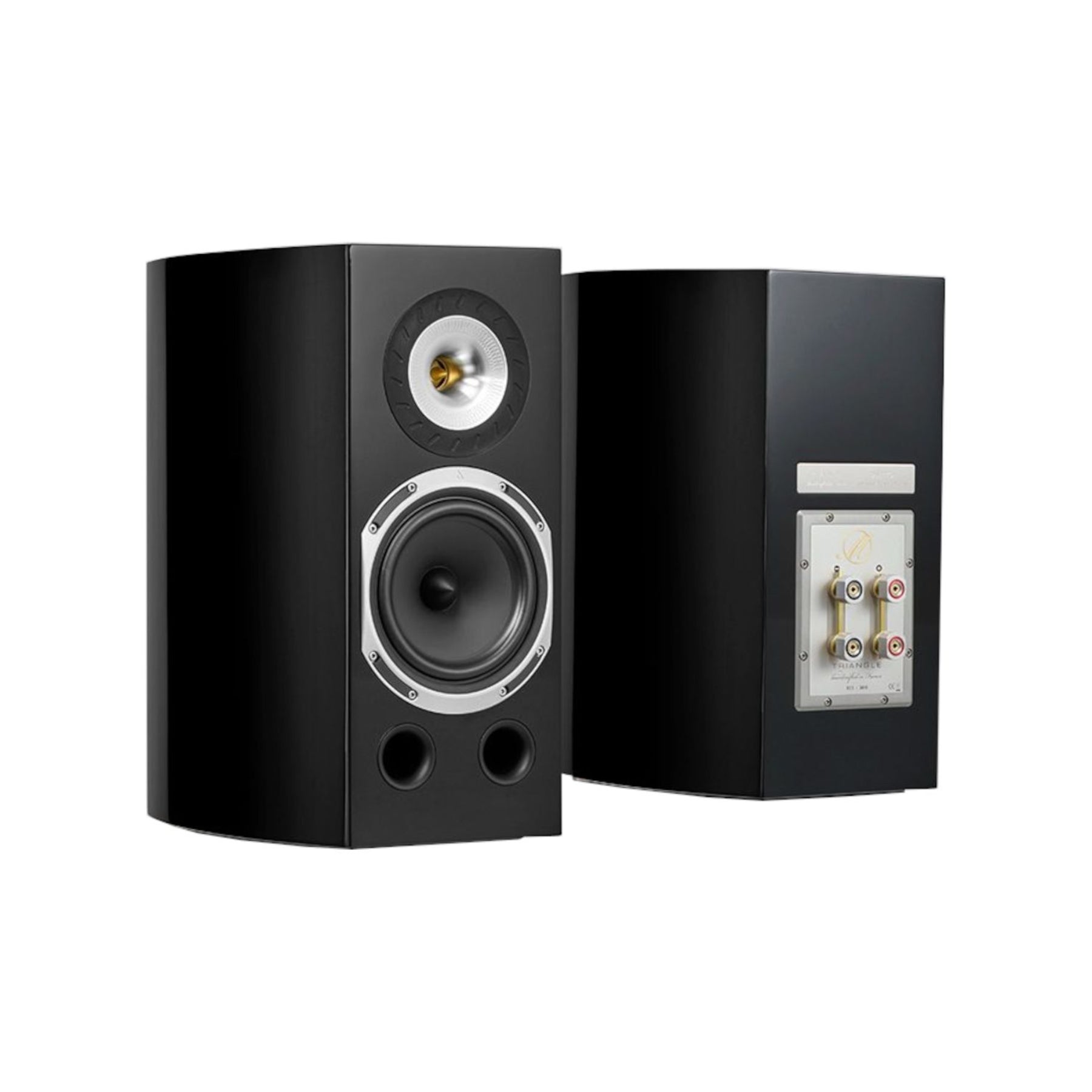 Triangle Magellan Duetto 40th Anniversary Bookshelf Speakers Pair - High-End Audiophile Sound for Home Theater & Music Listening