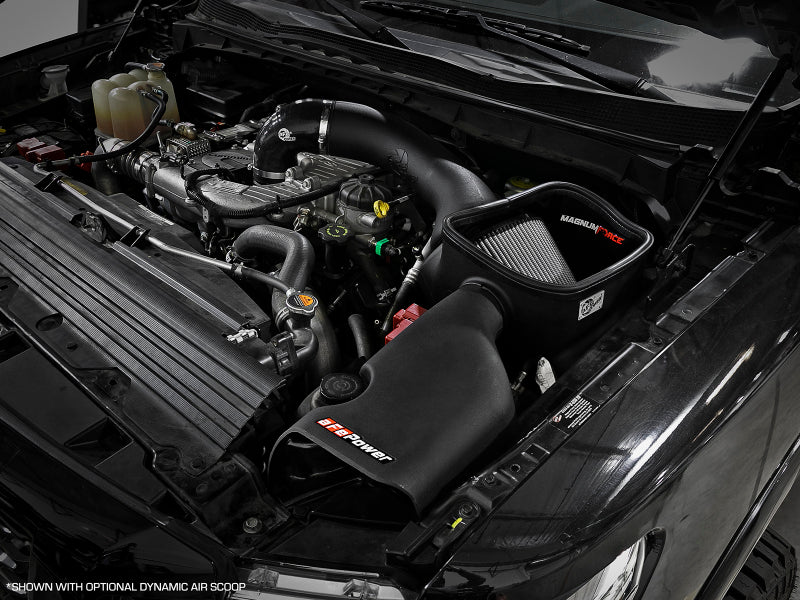 aFe Magnum FORCE Stage 2 Cold Air Intake System with Pro DRY S Filter Media - Fits 2016-2019 Nissan Titan XD V8 5.0L Diesel - High Performance Air Intake for Improved Horsepower & Fuel Efficiency - Perfect for Off-Roading & Towing