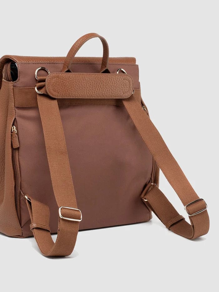 Storksak St James Genuine Leather Diaper Bag for Moms - Perfect for Baby Essentials, Travel & On-the-Go Parenting
