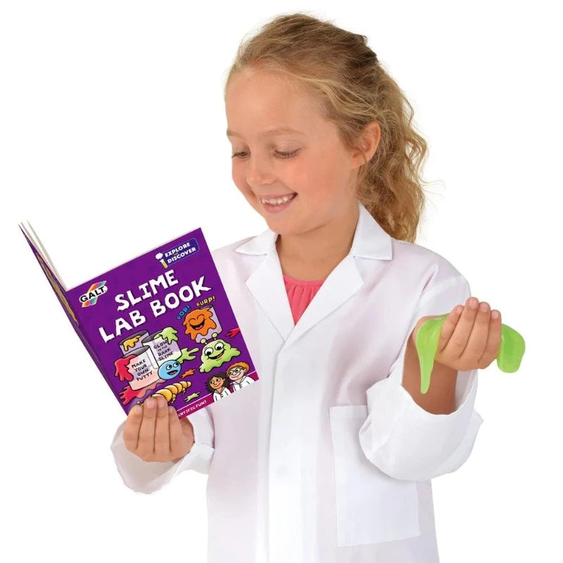Galt Slime Lab Kit - DIY Science Experiment for Kids - Fun & Educational STEM Toy for Home & Classroom Activities