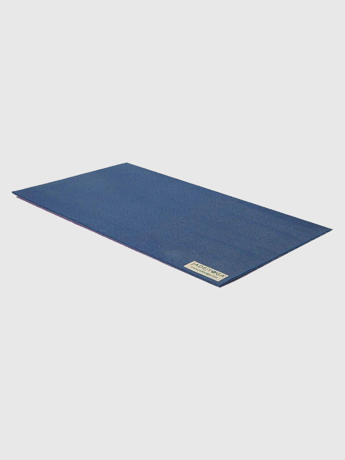 Premium Jade Fusion Mini Yoga Mat 8mm Thick - Non-Slip, Eco-Friendly & Portable for Home, Travel & Meditation Practice