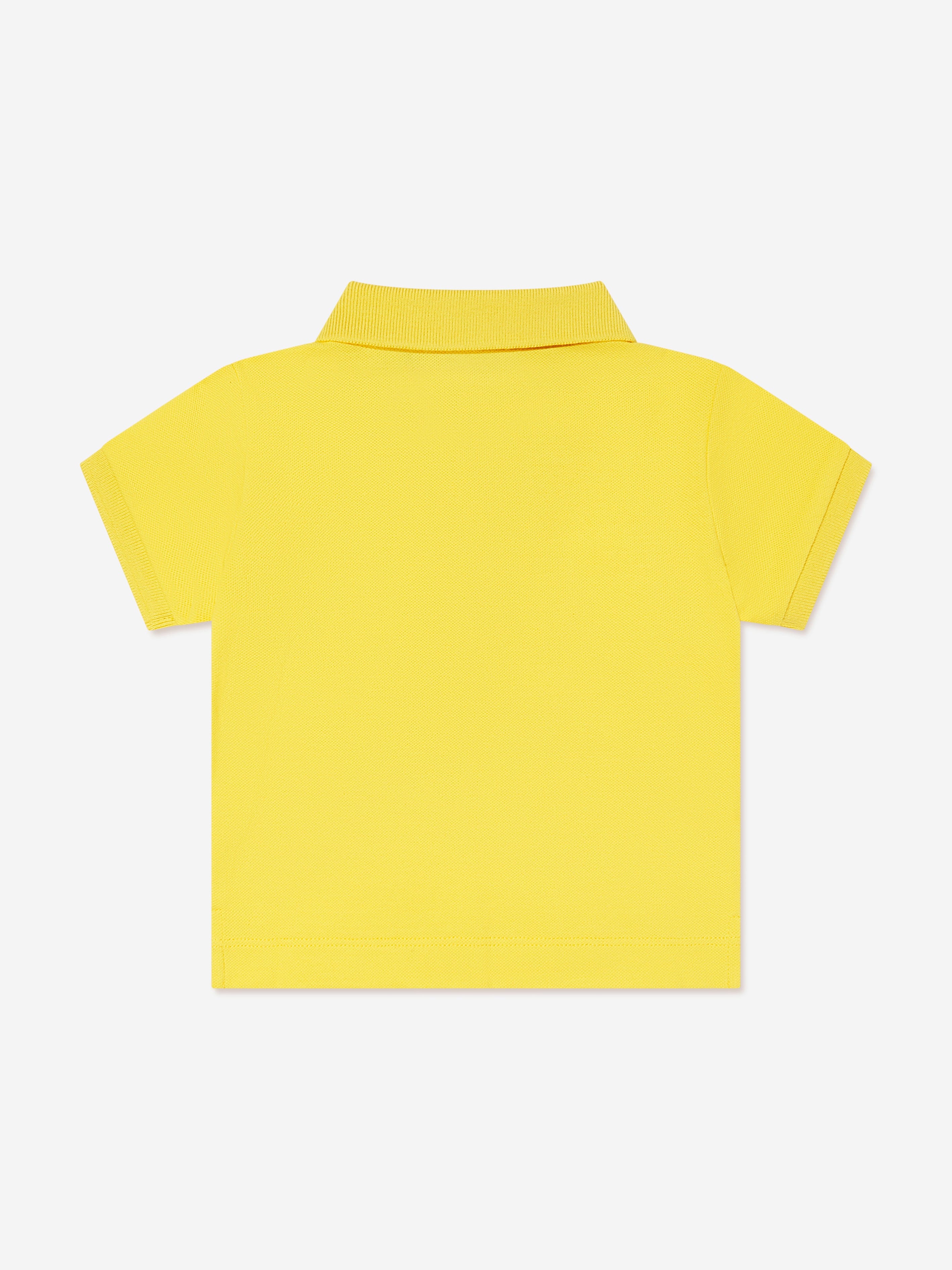 Adorable Baby Boys Teddy Bear Polo Shirt - Soft Yellow Cotton Top for Toddlers | Perfect for Playdates, Family Outings & Photo Shoots