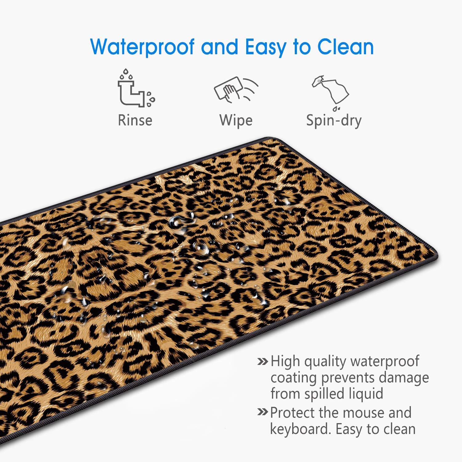 Premium XXL Gaming Mouse Pad & Coaster Set (31.5