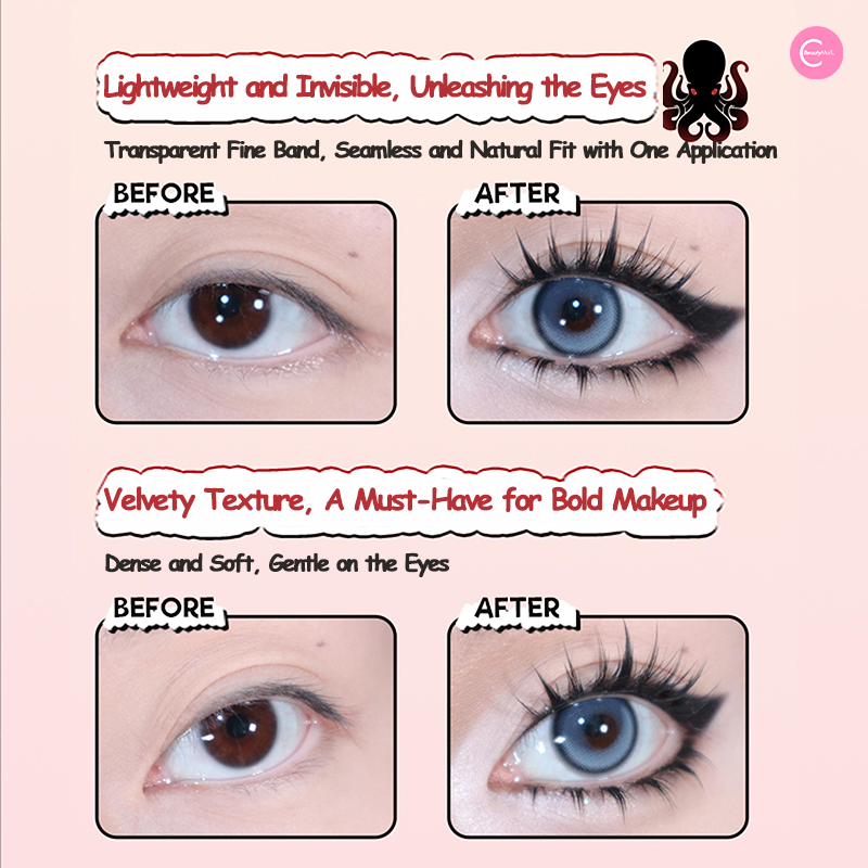 Gaoashes X Freya86 LF22 Enchanted Faux Lower Lashes - Dramatic Fluffy False Eyelashes for Eye Makeup & Cosmetics | Perfect for Parties, Weddings, and Special Occasions