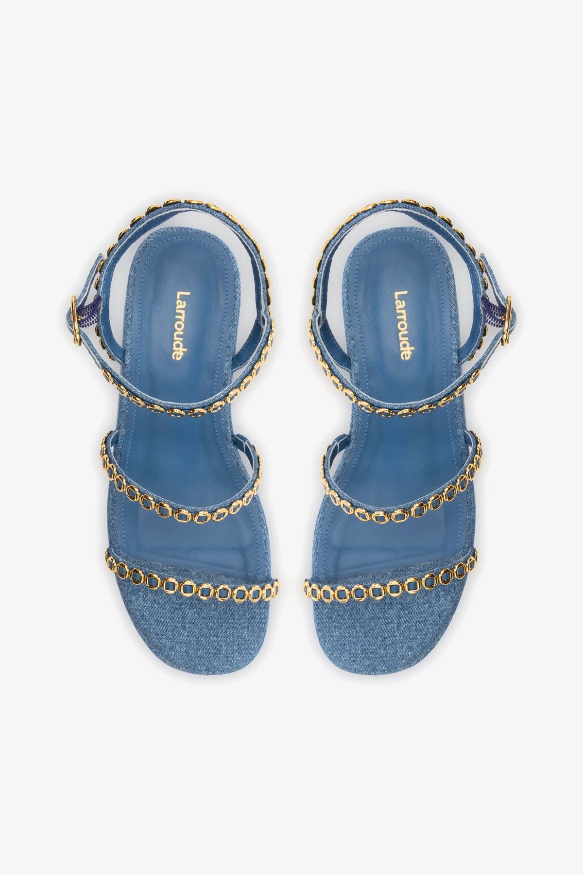 Gio Milanina Blue Stone Raffia Flatform Sandals for Women - Comfortable Summer Beach Wedding Slides & Boho Fashion Sandals