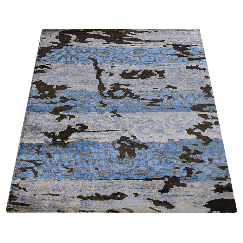 Handmade Hypnotic Eastern Hand-Knotted Rug - Boho Chic Home Decor for Living Room, Bedroom & Office