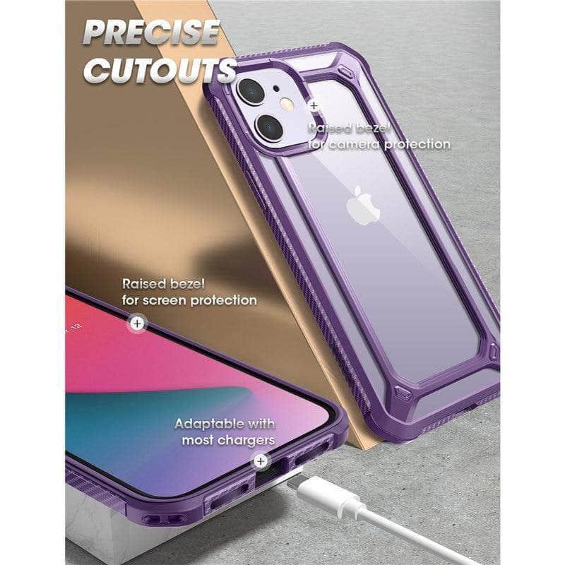 SUPCASE iPhone 12 Pro UB EXO Series Premium Hybrid Protective Clear Case - Shockproof & Slim Design for Everyday Protection | Perfect for Work, Travel & Outdoor Activities