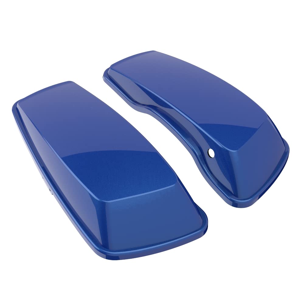 Advanblack Saddlebag Lids for Harley-Davidson Touring Models - Compatible with Road Glide, Street Glide Special, Road King (2014-2023) | Durable Motorcycle Luggage Accessories for Long Rides & Road Trips