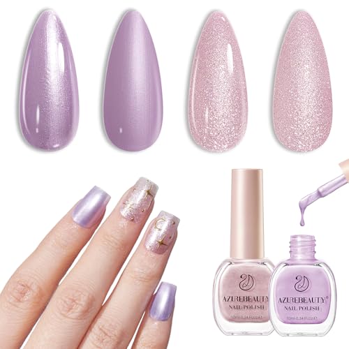 Colorful Pastel Purple Glitter