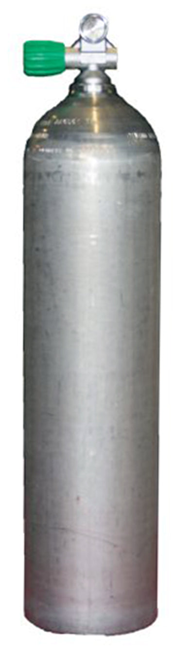 BTS 3 Liter 232 Bar Black Luxfer Aluminum Scuba Diving Cylinder with M26 Valve - S16816631 - Perfect for Professional Divers & Underwater Exploration