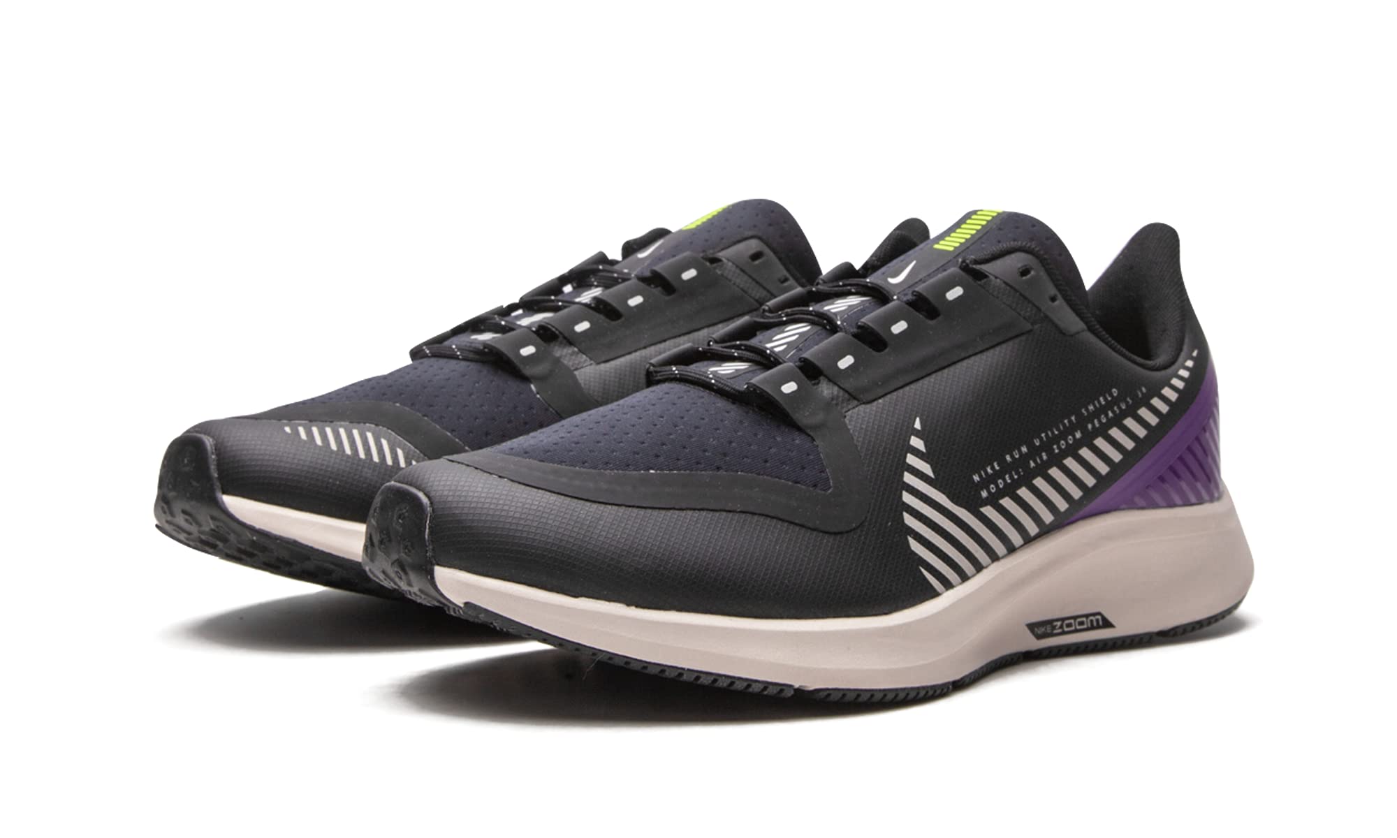 Nike Youth Air Zoom Pegasus 36 Shield GS BQ5705 001 Running Shoes - Waterproof & Lightweight for Boys & Girls - Perfect for School, Training & Outdoor Activities