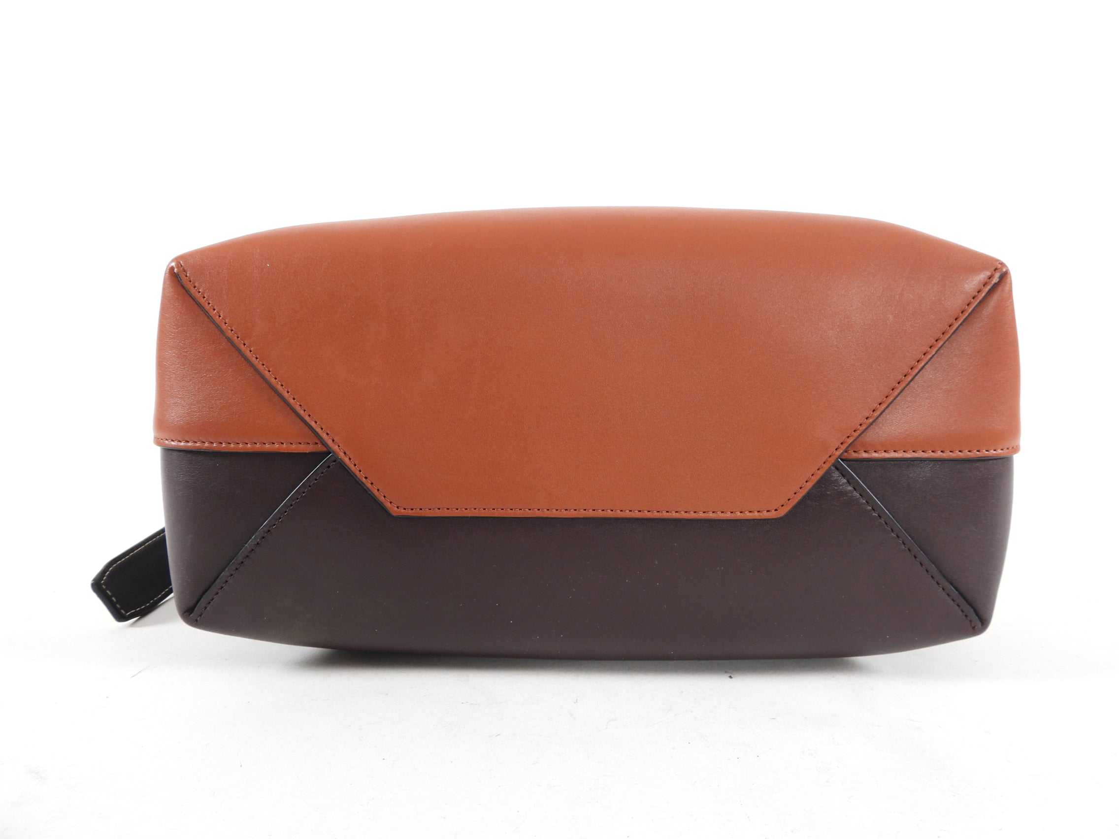 Celine Small Twist Tote Bag in Brick & Burgundy - Luxury Leather Handbag for Women, Perfect for Work, Travel & Everyday Use