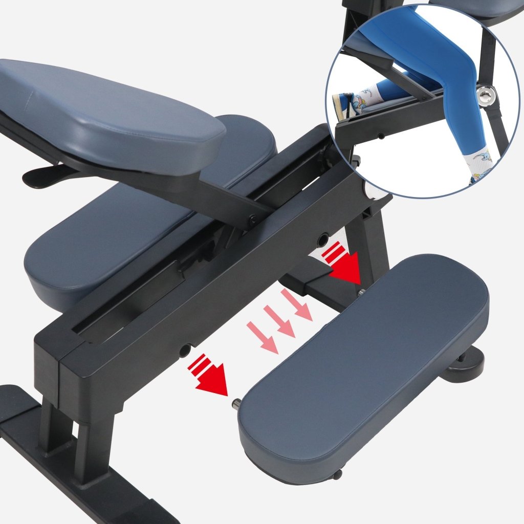 Master Massage® Portable Massage Chair - Royal Blue Foldable Professional Massage Chair for Home, Office & Spa - Perfect for Therapists, Chiropractors & Relaxation