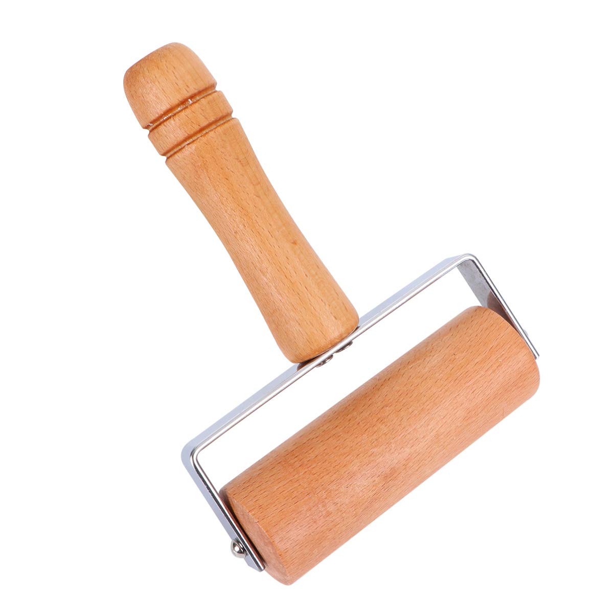 EXCEART 5D Wooden Dough Roller for Rhinestone Embroidery, Clay Craft & Polymer Jewelry Making - Perfect for DIY Art Projects, Cake Decorating & Home Decor Crafts