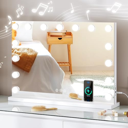 White-15 Led Bulbs & Bluetooth